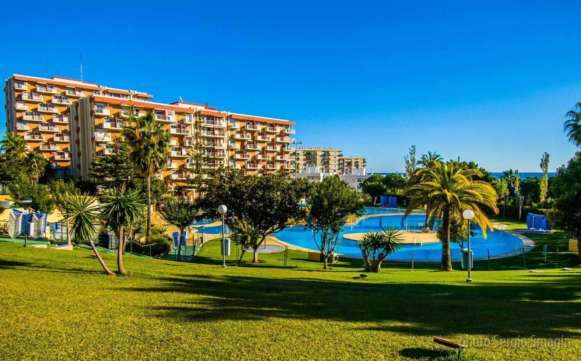 426 Estudio En Minerva Apartamentos - Vista Al Jardin - Piscina Y Playa Benalmádena Buitenkant foto