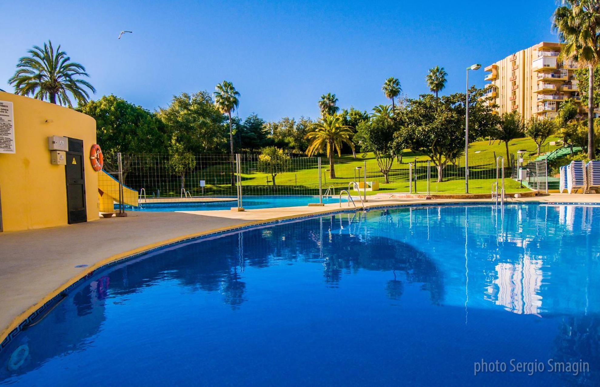426 Estudio En Minerva Apartamentos - Vista Al Jardin - Piscina Y Playa Benalmádena Buitenkant foto