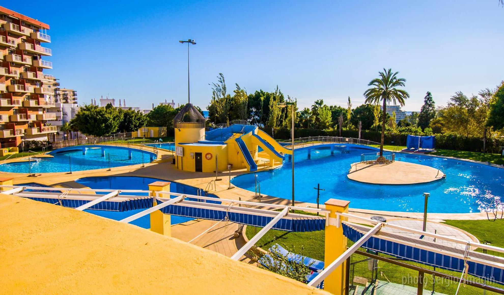 426 Estudio En Minerva Apartamentos - Vista Al Jardin - Piscina Y Playa Benalmádena Buitenkant foto