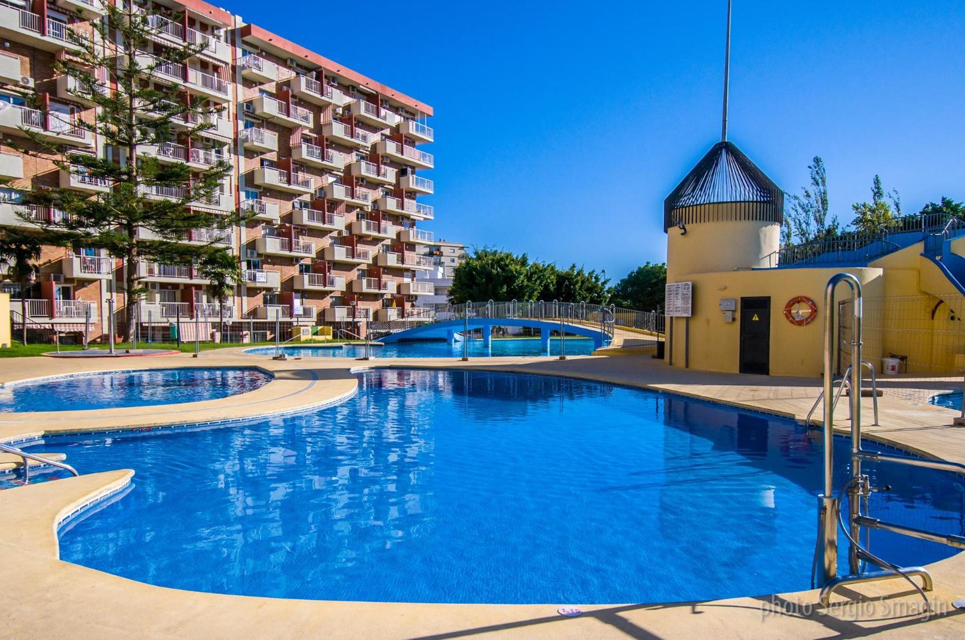 426 Estudio En Minerva Apartamentos - Vista Al Jardin - Piscina Y Playa Benalmádena Buitenkant foto