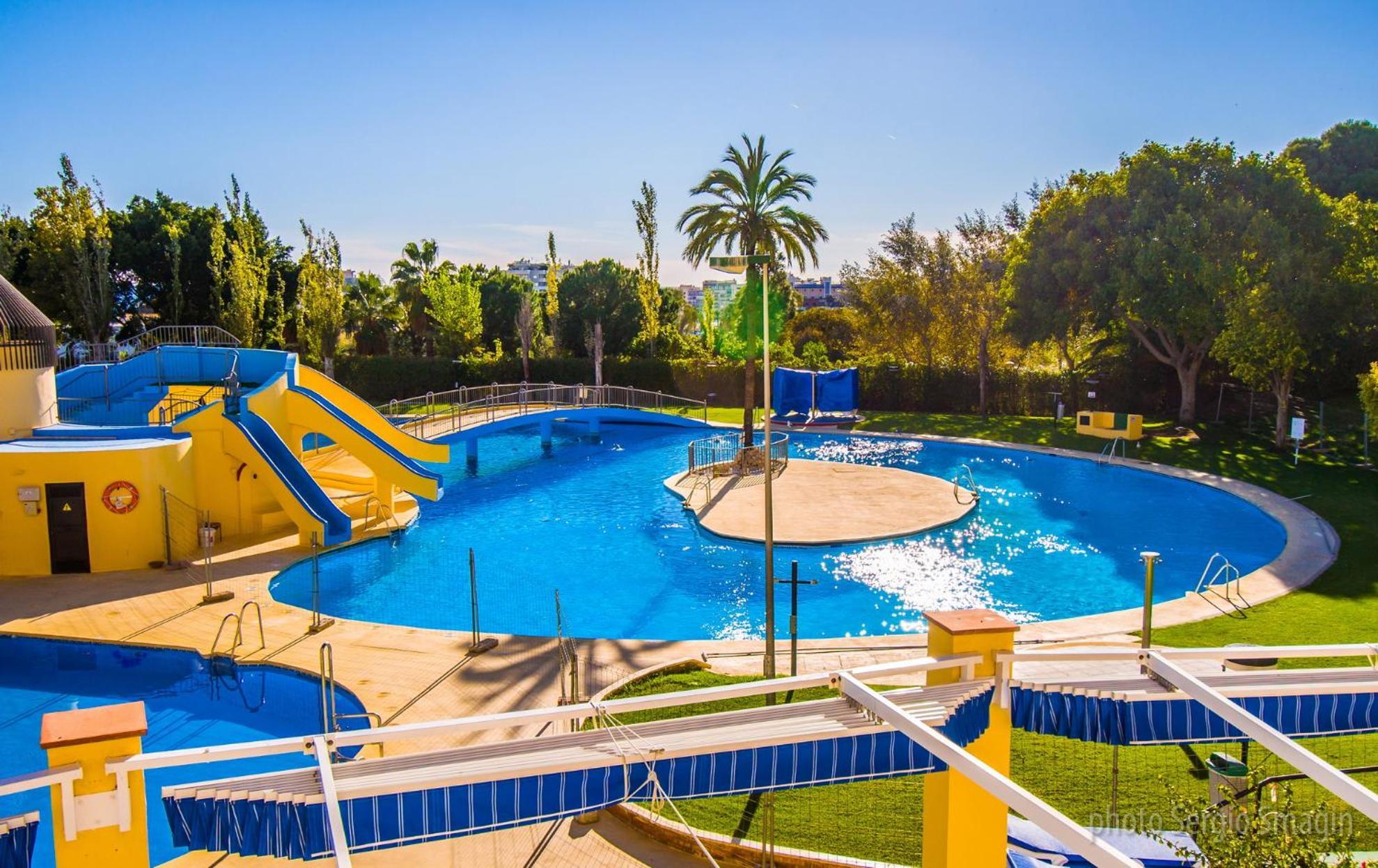 426 Estudio En Minerva Apartamentos - Vista Al Jardin - Piscina Y Playa Benalmádena Buitenkant foto